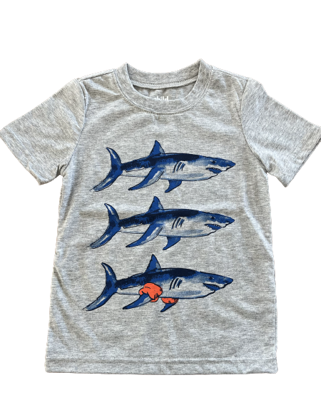 Playera tiburones Carters Talla 2