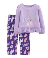 Pijama Unicornios Carters Talla 3 años