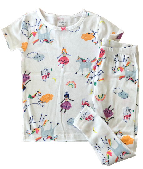 Pijama Unicornios Carters Talla 3 años