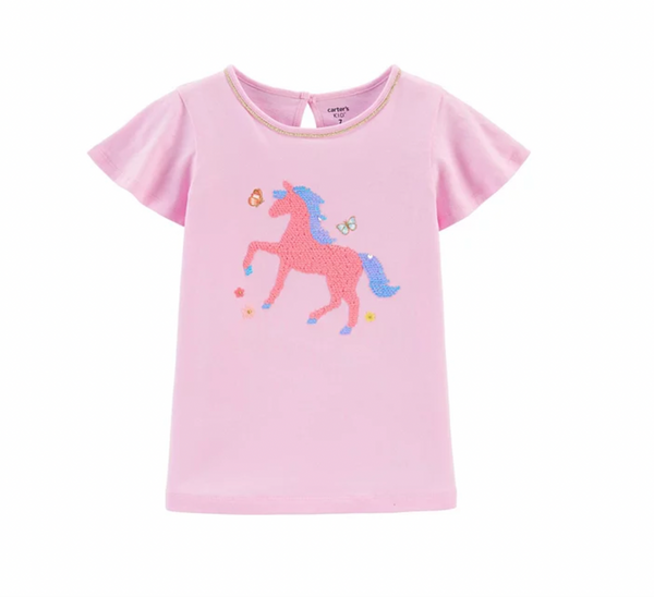 Playera Caballo Carters Talla 7 años