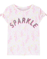 Playera Sparkle Carters Talla 4 años