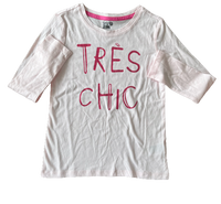 Playera Tres Chic Marca Spotted Zebra Talla 6 años