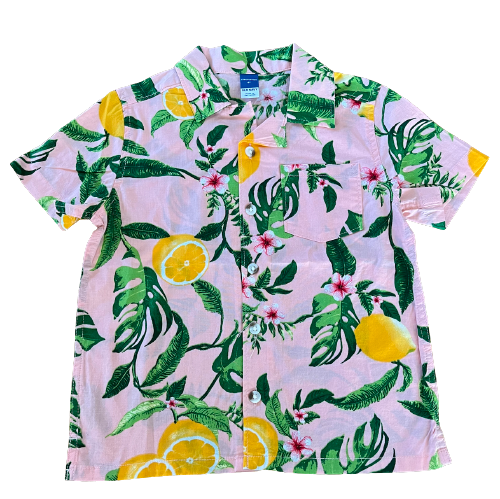 Camisa Rosa Limones Old Navy Talla 2 años