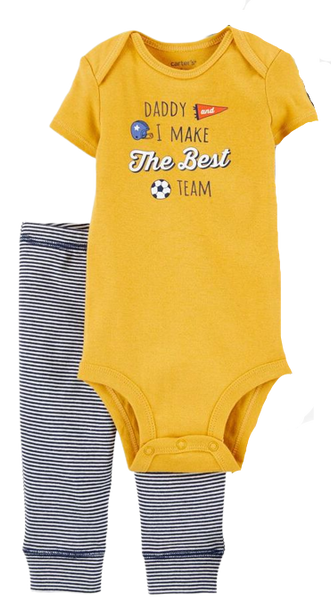 Conjunto Daddy Carters Talla 0 a 1 mes