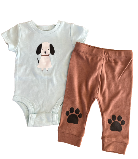 Conjunto Perrito Talla 3 meses