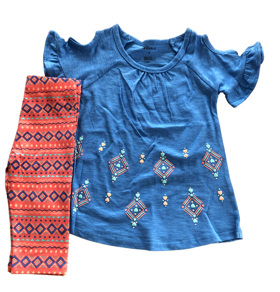 Conjunto Azul Pekkle  Talla 2 Años