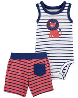 Conjunto Leoncito Carters Talla 3 meses