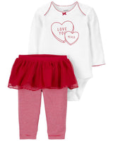 Conjunto Love Carters Talla 18 meses