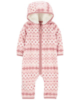 Jumpsuit Rosa Carters Talla 9 meses