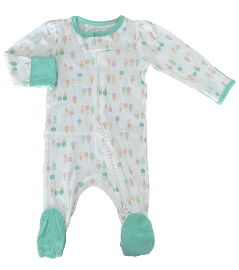 Mameluco Helados Cloud Island Talla 0 a 3 meses