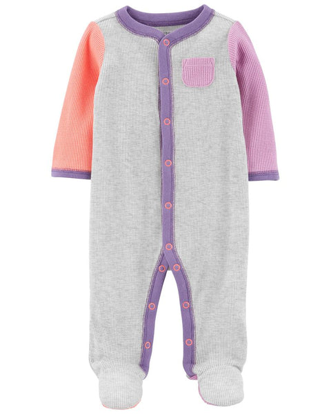 Mameluco Gris Carters Talla 9 meses