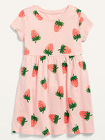 Vestido Fresas Old Navy Talla 12 meses