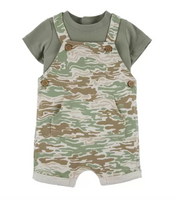 Overol Verde Carters Talla 9 meses