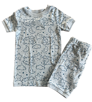 Pijama Borreguitos y Nubes  Old Navy Talla 4 años