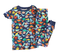 Pijama Dinos de colores Old Navy Talla 5 años