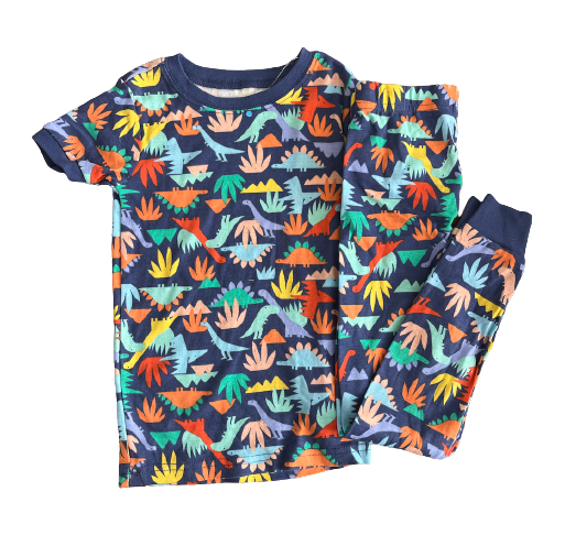 Pijama Dinos de colores Old Navy Talla 5 años