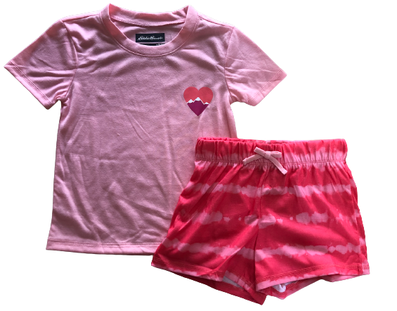 Pijama Rosa Eddie Bauer Talla 5 años