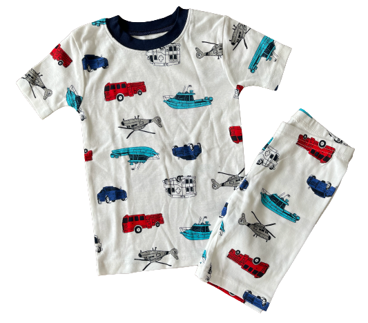 Pijama Vehiculos Carters Talla 3 años