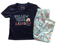 Pijama Rainbow Eddie Bauer Talla 5 años