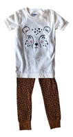 Pijama Old Navy Leopardo Talla 3 Años