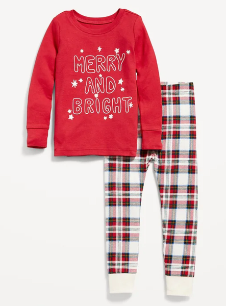 Pijama Merry and Bright Old Navy Talla 4 años