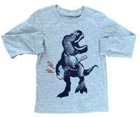 Playera Dino Rock Carters Talla 4 años