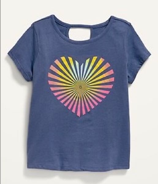 Playera Corazon Old Navy Talla 6 años