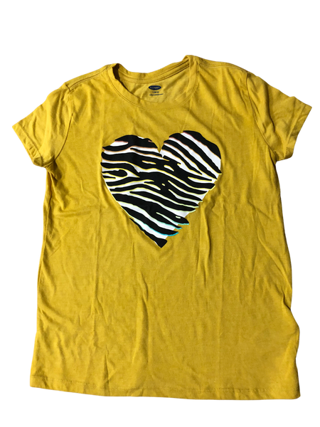 Playera Corazon Old Navy Talla 10 años