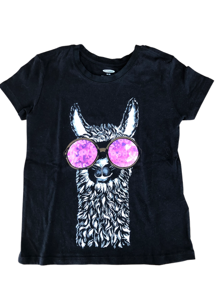 Playera Llama Old Navy Talla 6 años