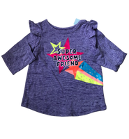 Playera Super Awesome Friend Cat and Jack Talla 3 años