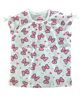 Playera Moños Minnie Mouse Talla 5 Años