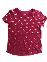 Playera Rosa Con Unicornios  Old Navy Talla 5 Años