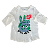 Playera Kind World Old Navy Talla 5 Años