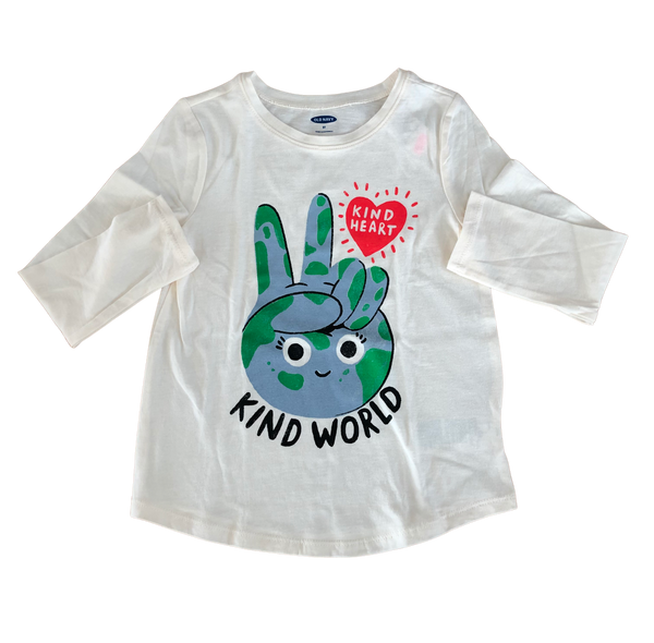 Playera Kind World Old Navy Talla 5 Años