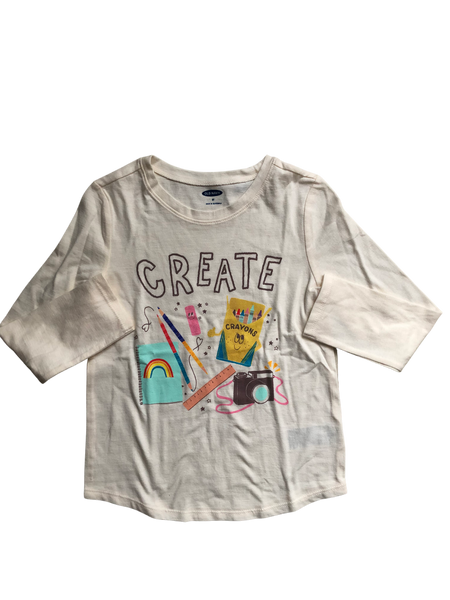 Playera Create Old Navy Talla 5 Años