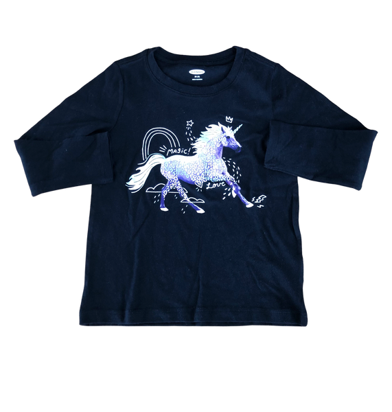 Playera Old Navy Unicornio Talla 5