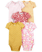 Set Pañaleros Flores y Corazones Carters Talla 3 meses