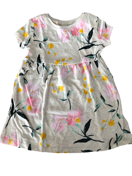 Vestido Old Navy Flores Talla 12 Meses