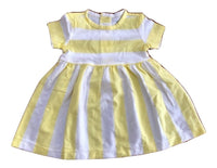 Vestido Rayas Amarillas Carter's Talla 6 Meses