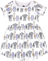 Vestido Animalitos Hudson Baby Talla 24 meses